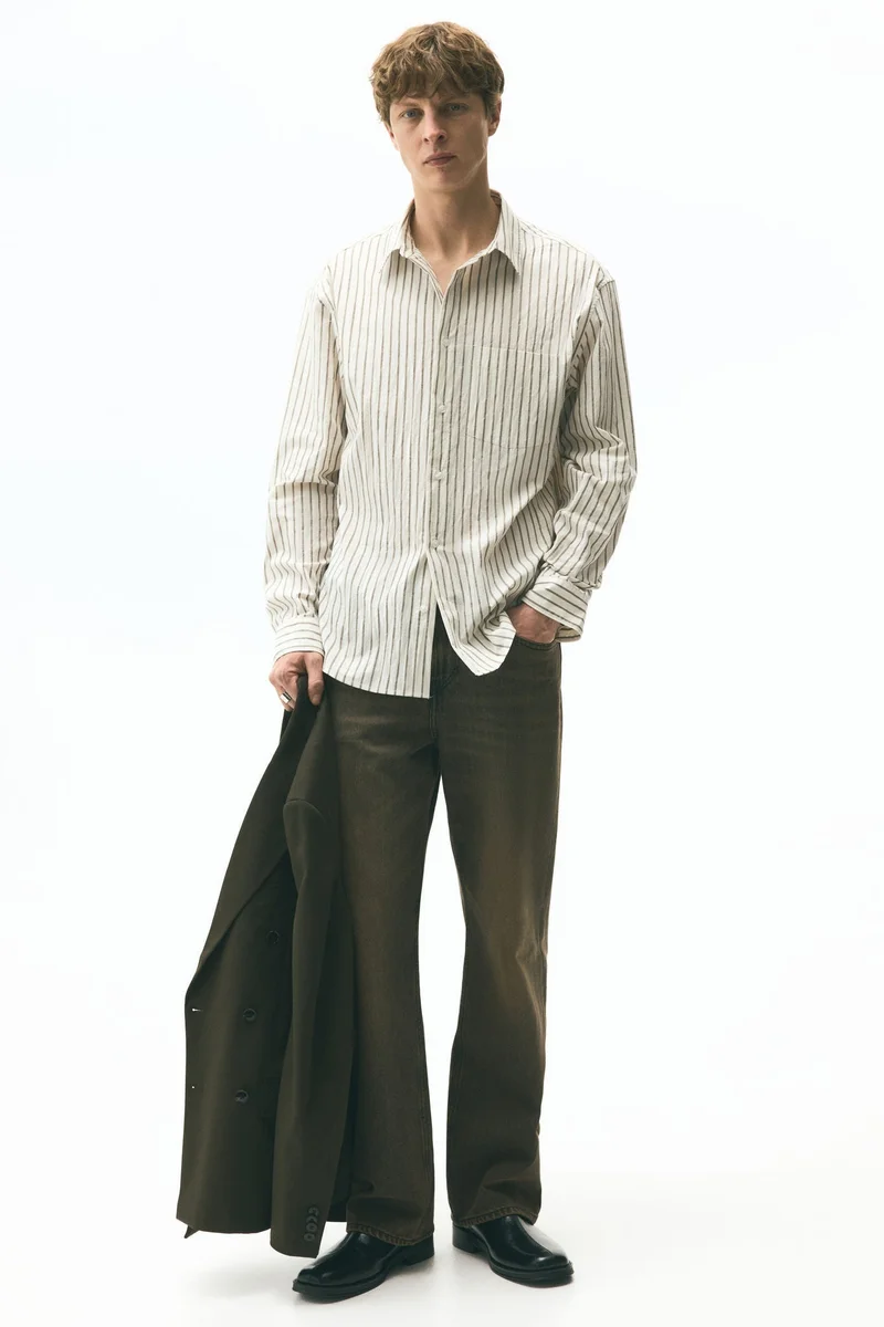 H&M Relaxed Fit Poplin shirt